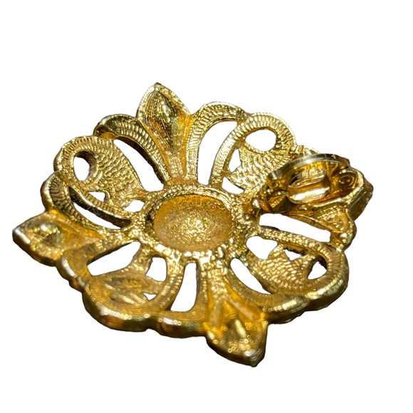 Vintage Avon Jewelry Enhancer pendant gold tone - Picture 5 of 6